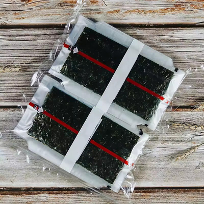 トライアングルオニギリノリと蒸した海藻 トライアングルラバー アルガ プラスチックパッケージ