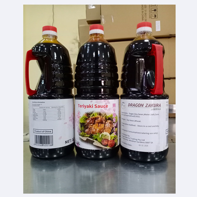 添加物なしのテリアキソース 1.8L 中国茶色調味料 BBQと寿司調味料