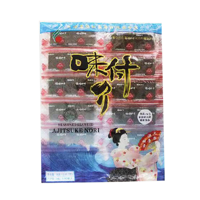 美味しい脆い オリジナル 調味料のあるノリ 乾燥したスナック 海藻 FD プロセス アドレス JIANGSU