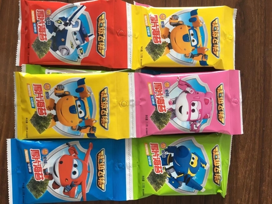 乾燥した海藻のフラックス 食品加工用のカスタム味のスナックカット 江蘇GK