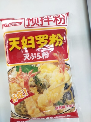 本物の日本風 1KGテンプラ粉ミックス粉末 標準的な指示付き