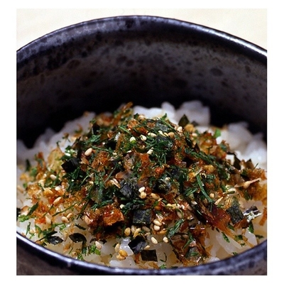 本物の日本製 乾燥したノリ海藻 セサムミックス フリカケ ボニートノリコミ粉