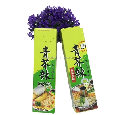 日本 ミニ 43g ワサビ パスタ 伝統的な日本産 海鮮調味料 調味料