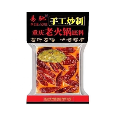 12ヶ月 保存期間 ホットポットスープ 塩基調味料 商品到着のためのカスタマイズされたパッケージング