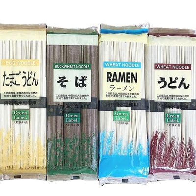 乾燥したウドンヌードル 300g*40袋/ctn B2B市場向け本物のソバラーメン