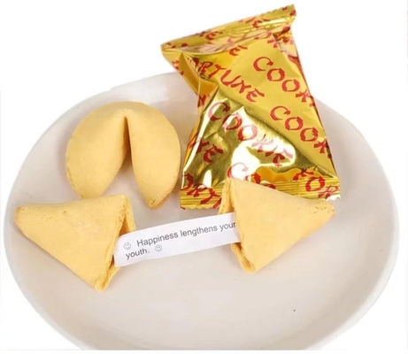 質感 硬い中国菓子 GK粉 方形 カスタム フォーチュンクッキー 韓国 スナック