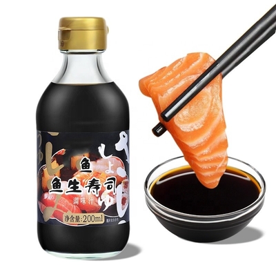 100%純度 ダークソヤソース ミニ寿司 魚形サケット OEM 2.6ml 4ml 8ml 15ml 200ml