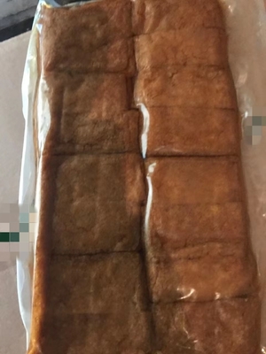 凍結したAJITSUKE ソーヤ豆 CURD HACCP認定 伝統的な調味料を添えたイナリ豆腐