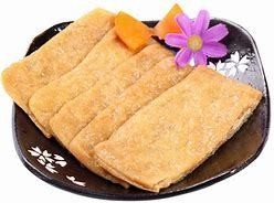 凍結したAJITSUKE ソーヤ豆 CURD HACCP認定 伝統的な調味料を添えたイナリ豆腐