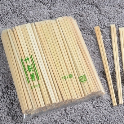 持続可能な標準的な木製の使い捨てチョップスティックで食事体験を向上させる