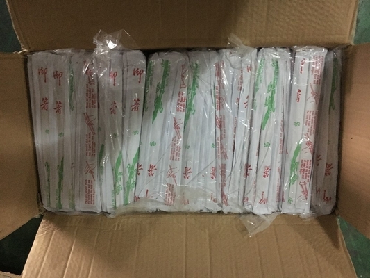 持続可能な標準的な木製の使い捨てチョップスティックで食事体験を向上させる
