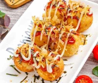 美味しい タコヤキ オクトポス ボール 便利さと本物性のために冷凍
