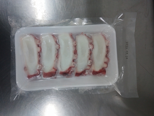 凍った切片のオクトポス TAKO I.Q.F 福建から 美味しく便利